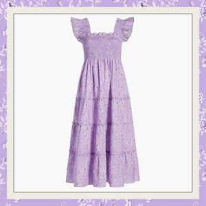 PHENOMENAL x BRIDGERTON x HILL HOUSE HOME - ELLIE NAP DRESS (FLORAL LAVENDER)
